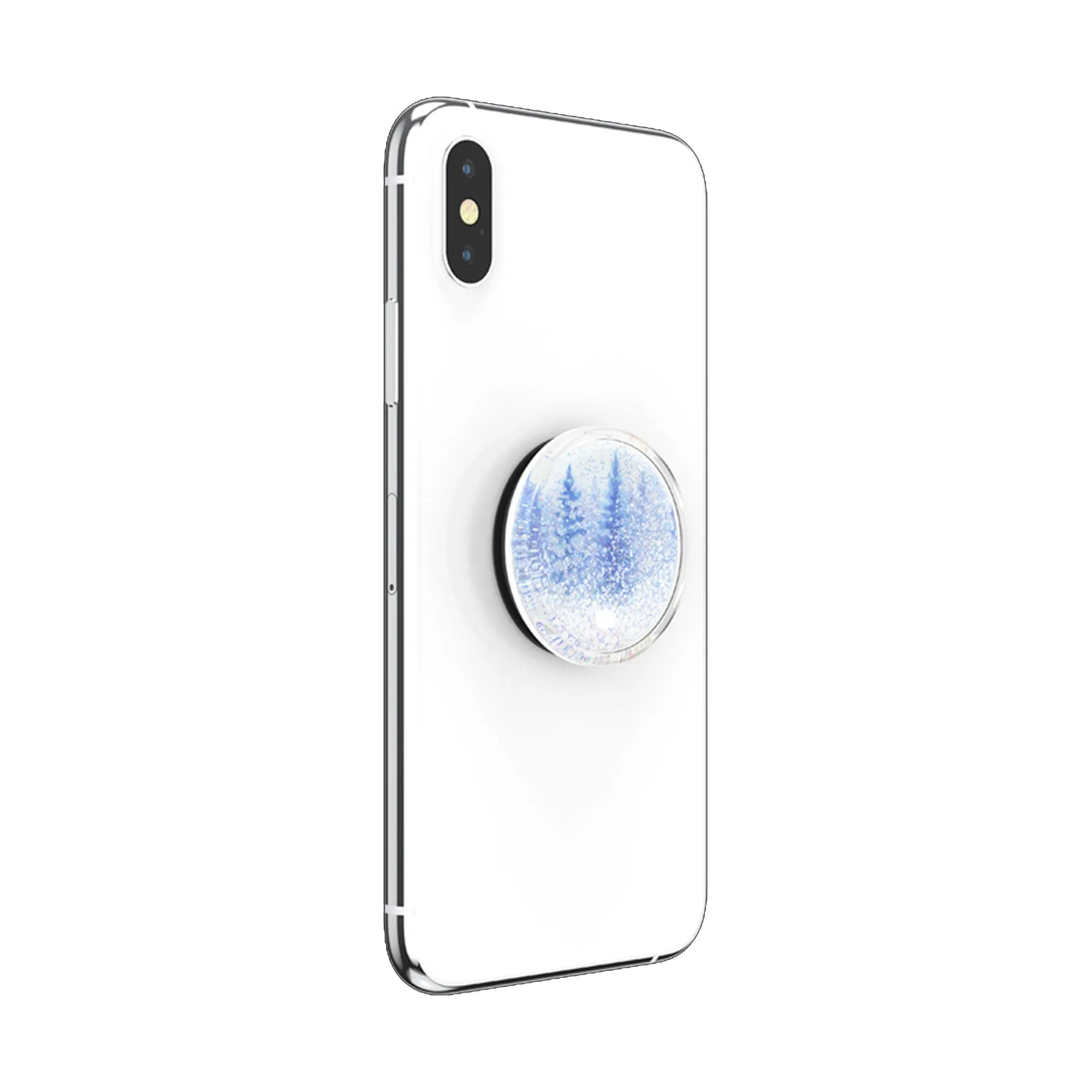 Popsockets PopGrip Luxe Swappable - Tidepool Snow Globe Forest