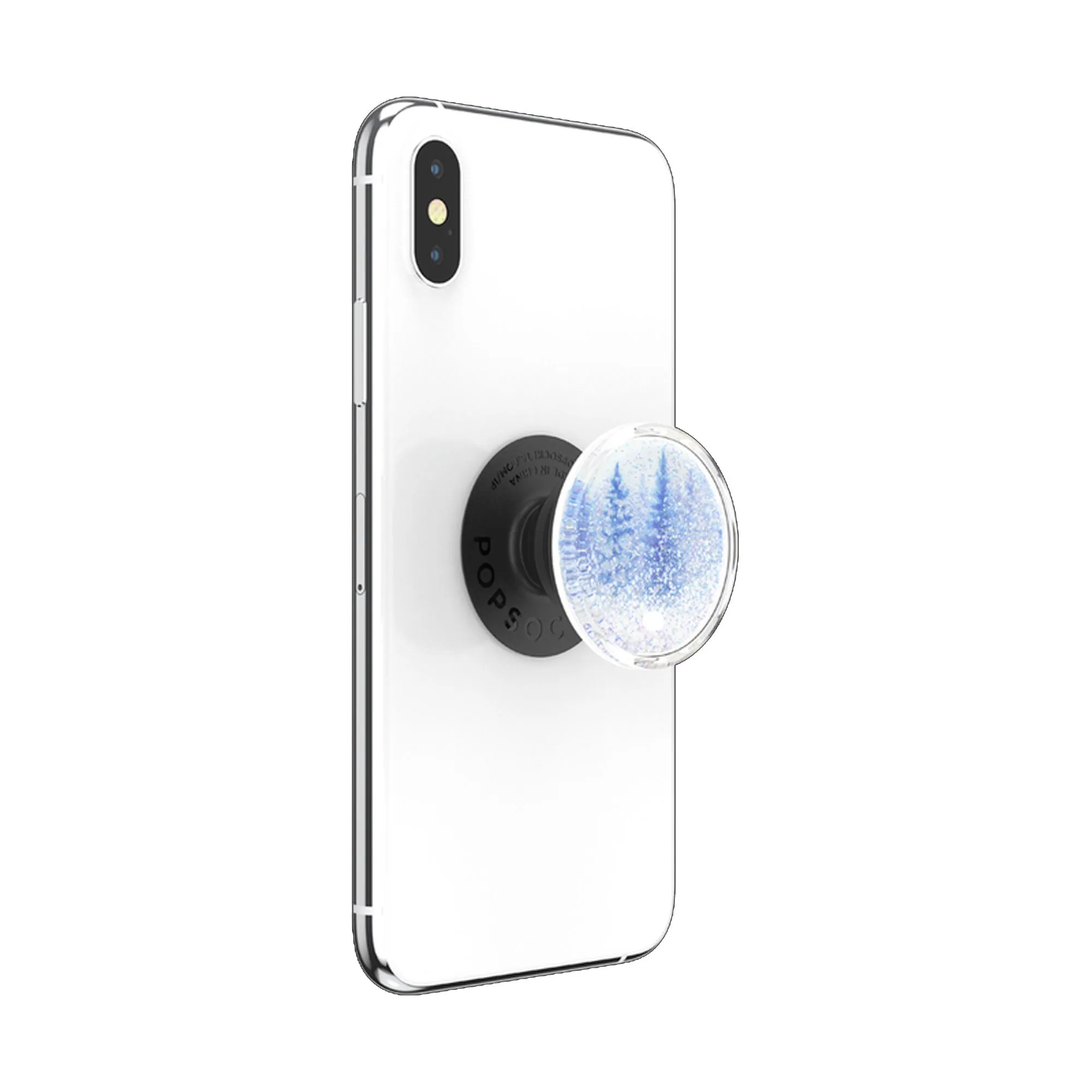 Popsockets PopGrip Luxe Swappable - Tidepool Snow Globe Forest