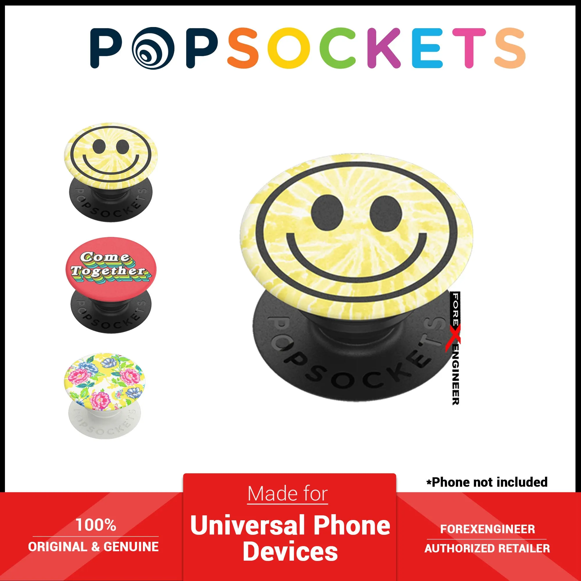 PopSockets PopGrip Swappable - Come Together