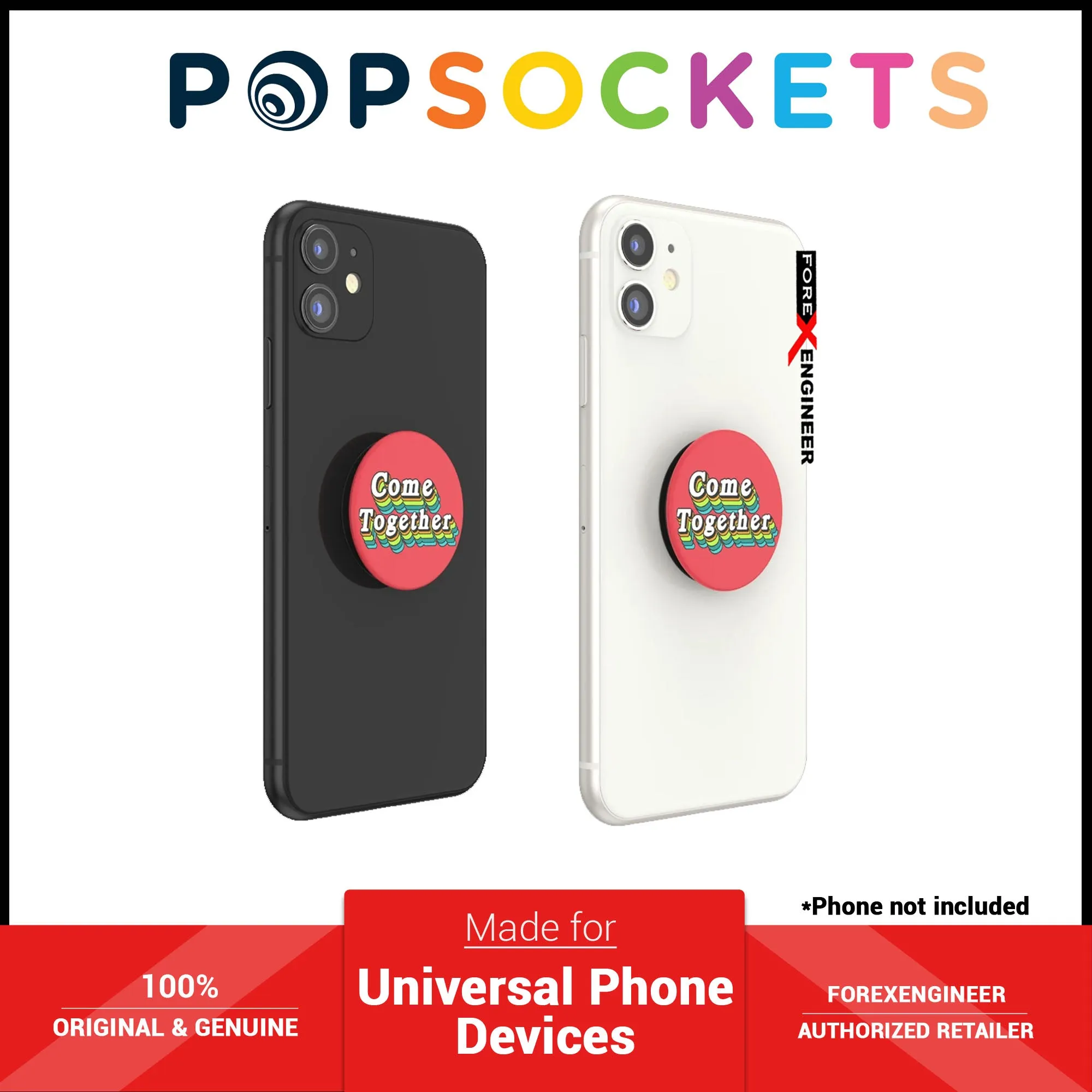 PopSockets PopGrip Swappable - Come Together