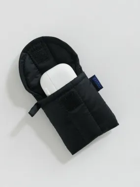 Puffy Earbuds Case: Black