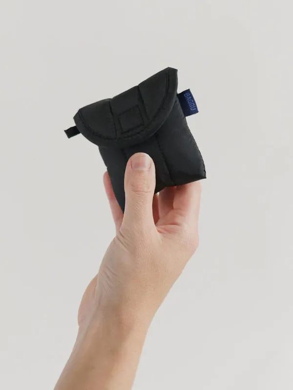 Puffy Earbuds Case: Black