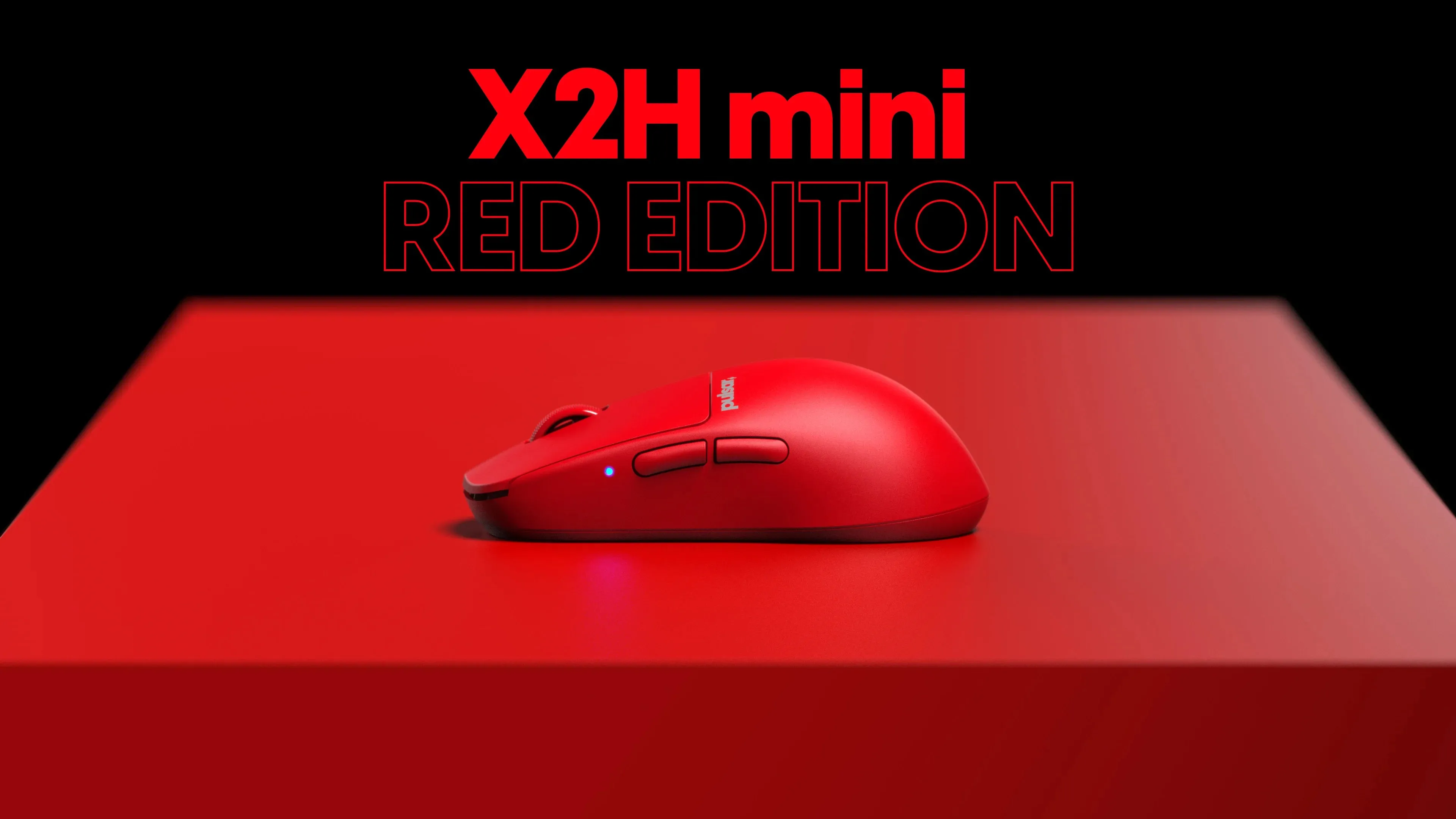 Pulsar X2H Mini Wireless Gaming Mouse - Red Edition