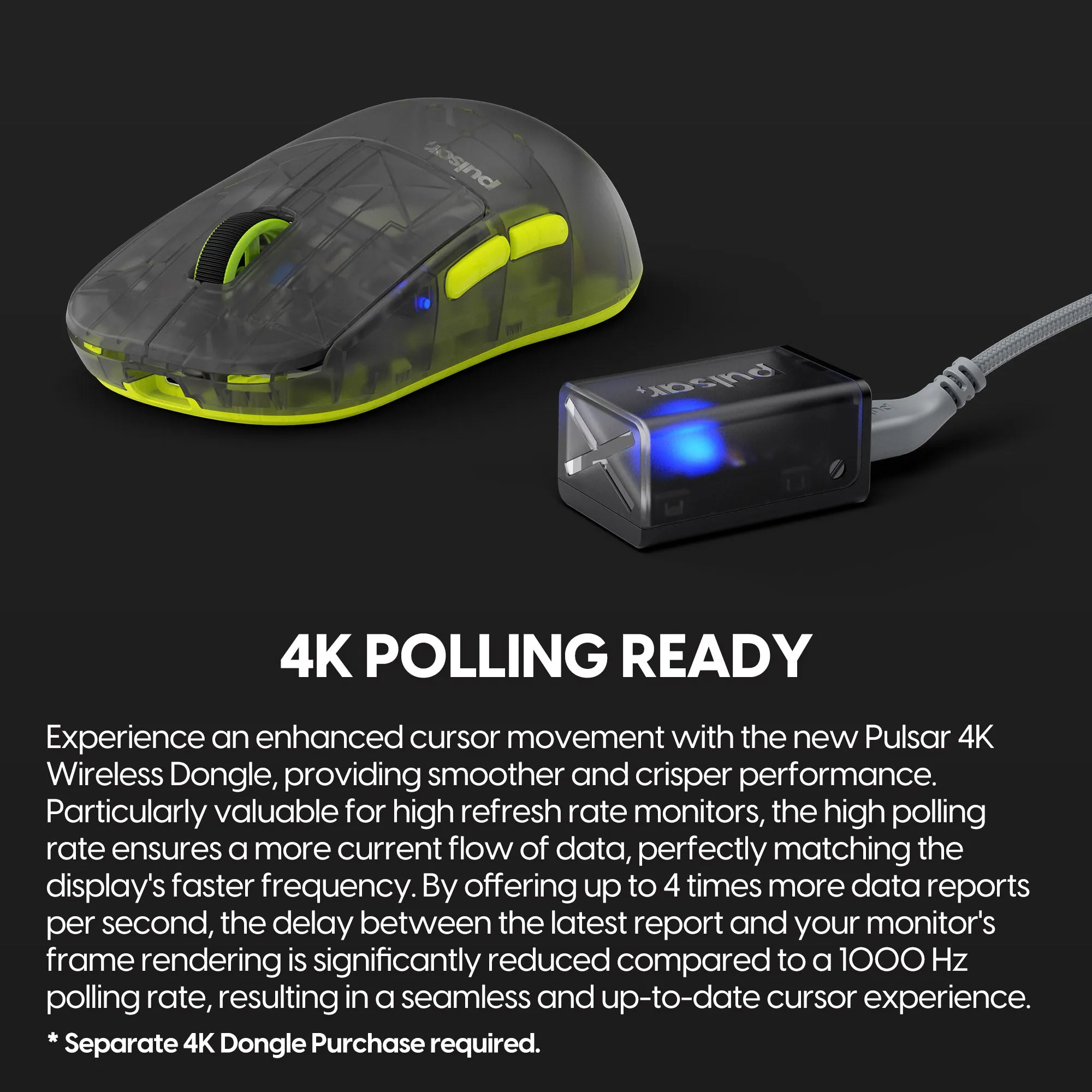 Pulsar X2H Wireless Gaming Mouse - Acid Rewind (limited edition)