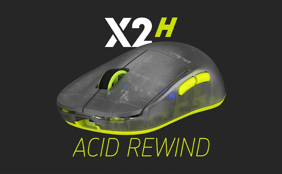 Pulsar X2H Wireless Gaming Mouse - Acid Rewind (limited edition)