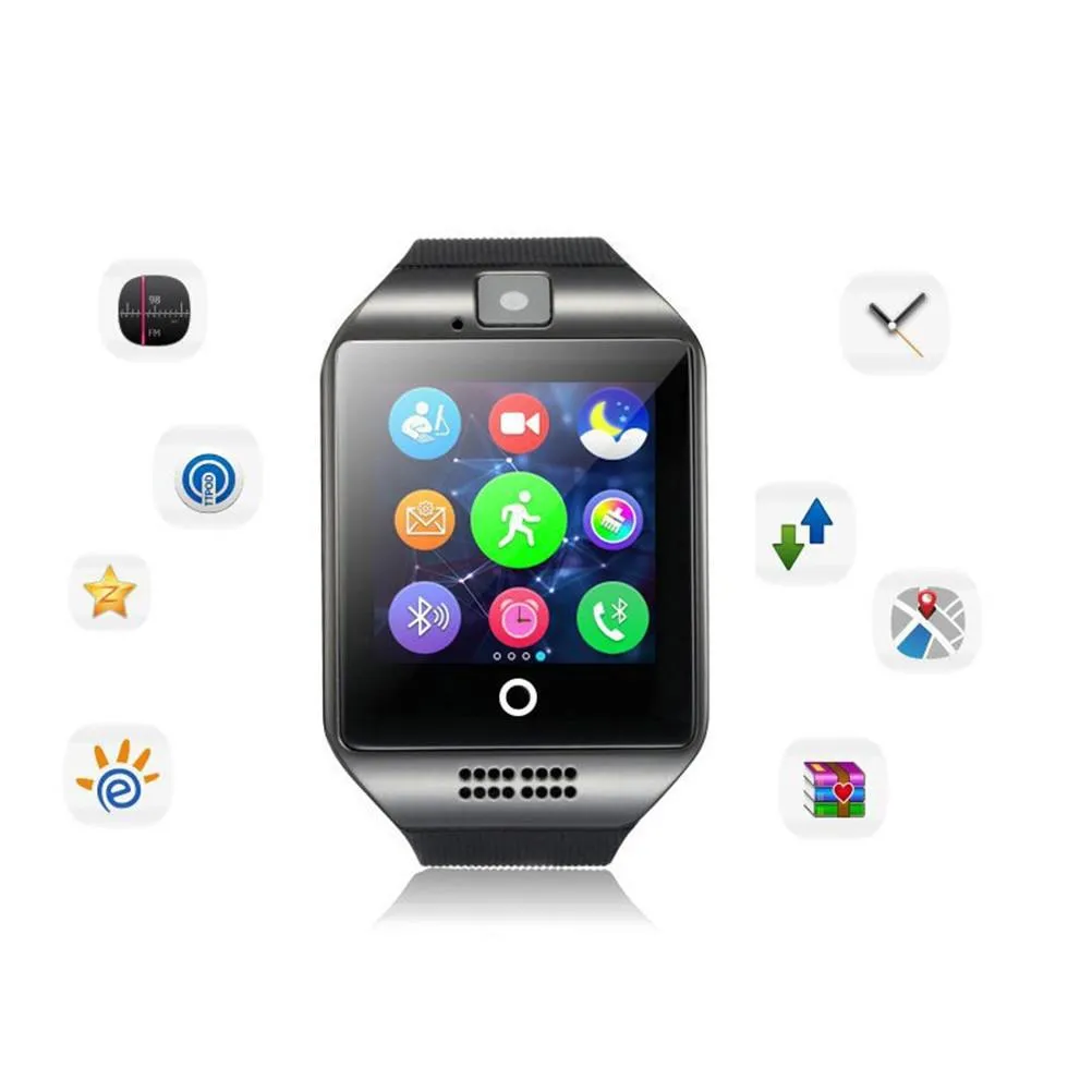 Q18 Bluetooth Smart Wrist Watch with Camera