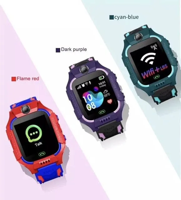 Q19 Smart Watch For Kids Green