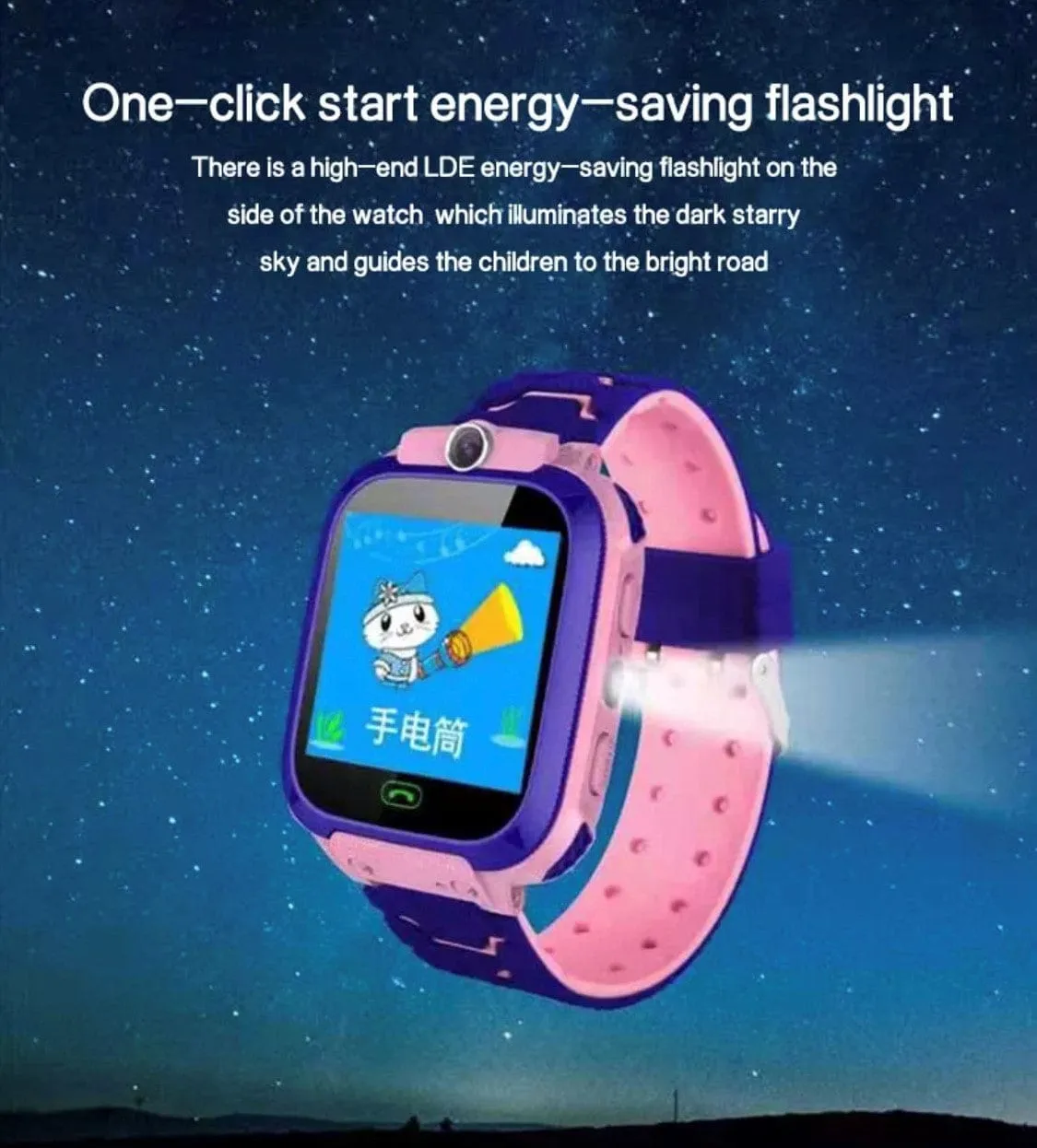 Q19 Smart Watch For Kids Green