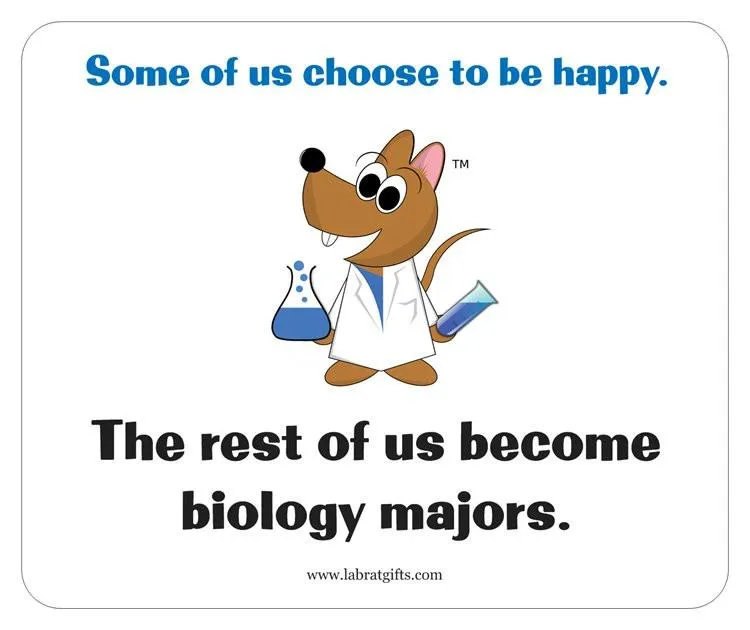 "Biology Majors" - Mouse Pad