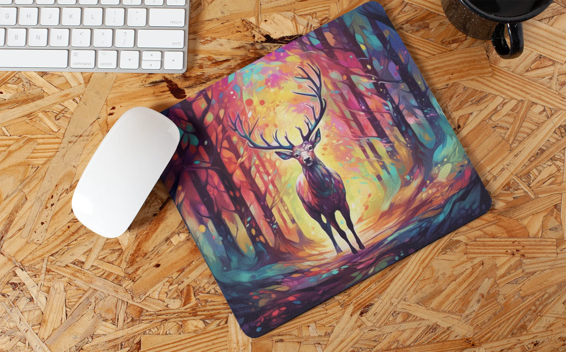 "Deer Art" Mouse Pad