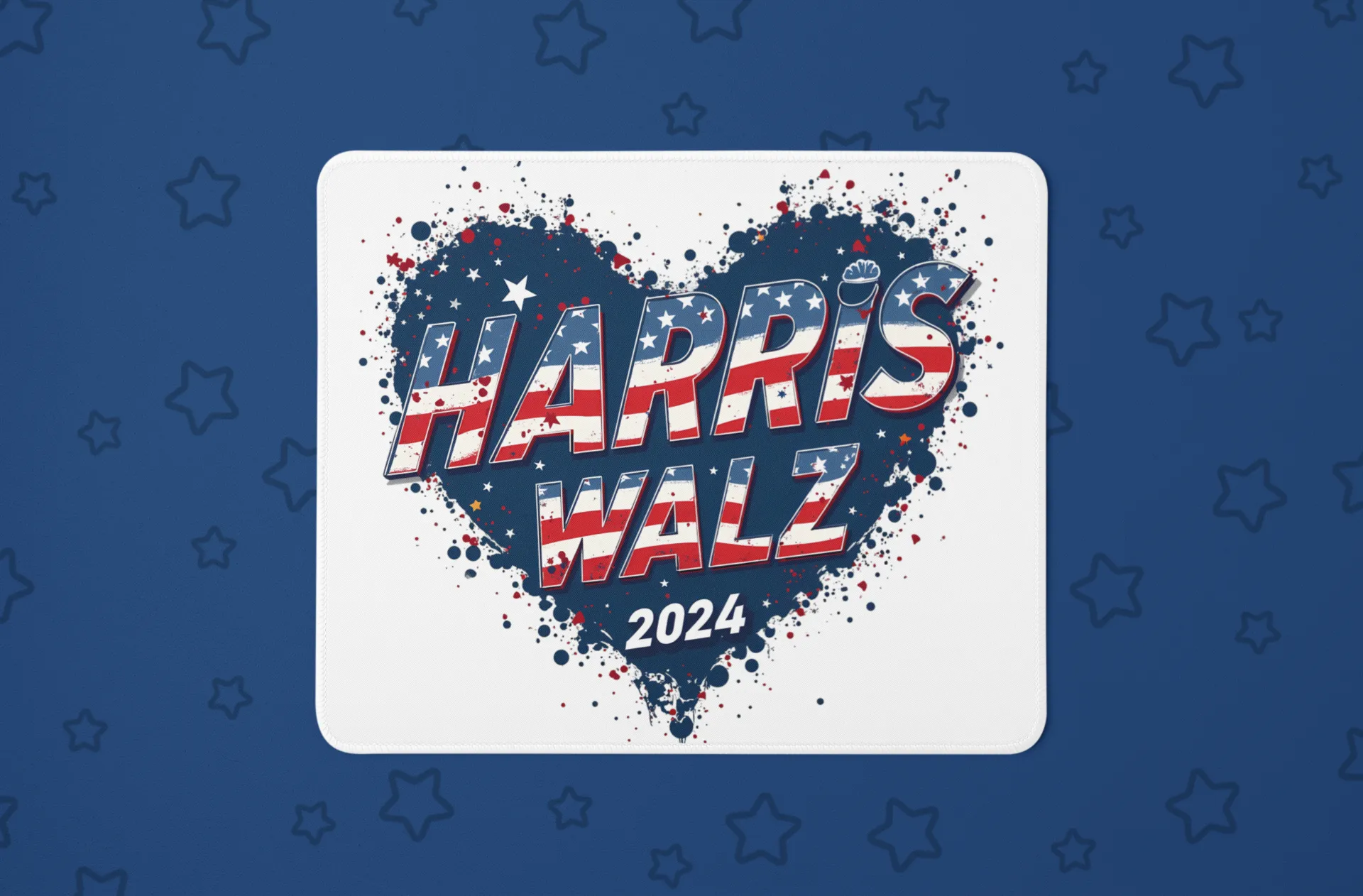 "Harris Walz 2024" Mouse Pad