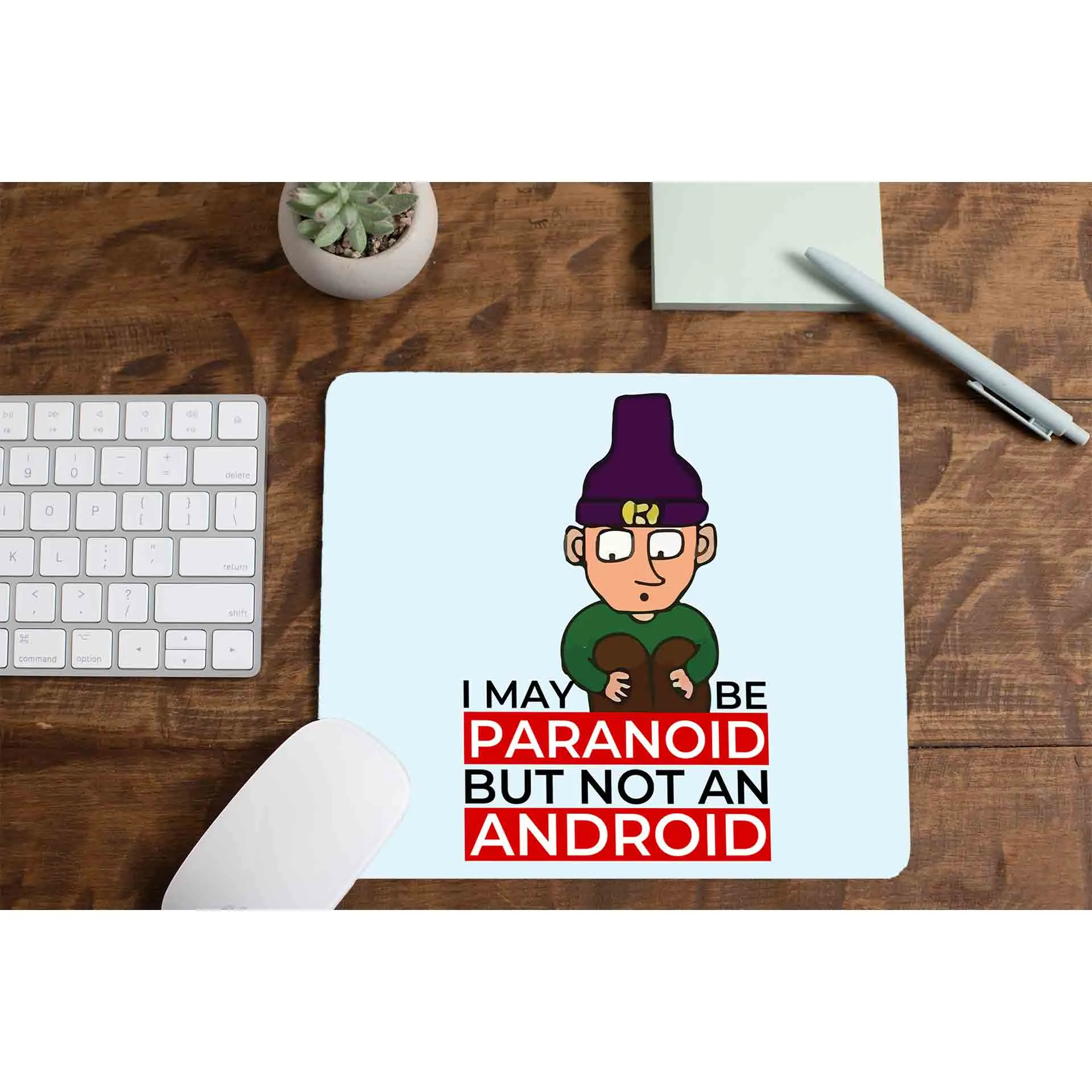 Radiohead Mousepad - Paranoid Android