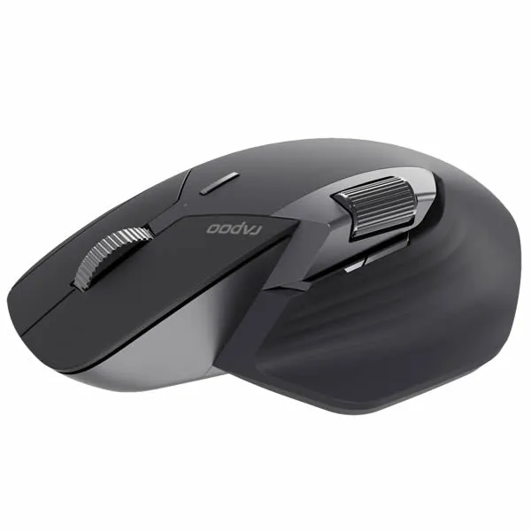 Rapoo MT760L Multi-mode Wireless Optical Mouse -Black