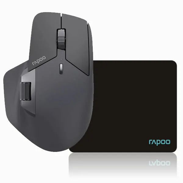 Rapoo MT760L Multi-mode Wireless Optical Mouse -Black