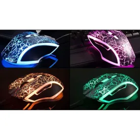 Rapoo V20S Led Multi-Colour Optical Gaming Mouse