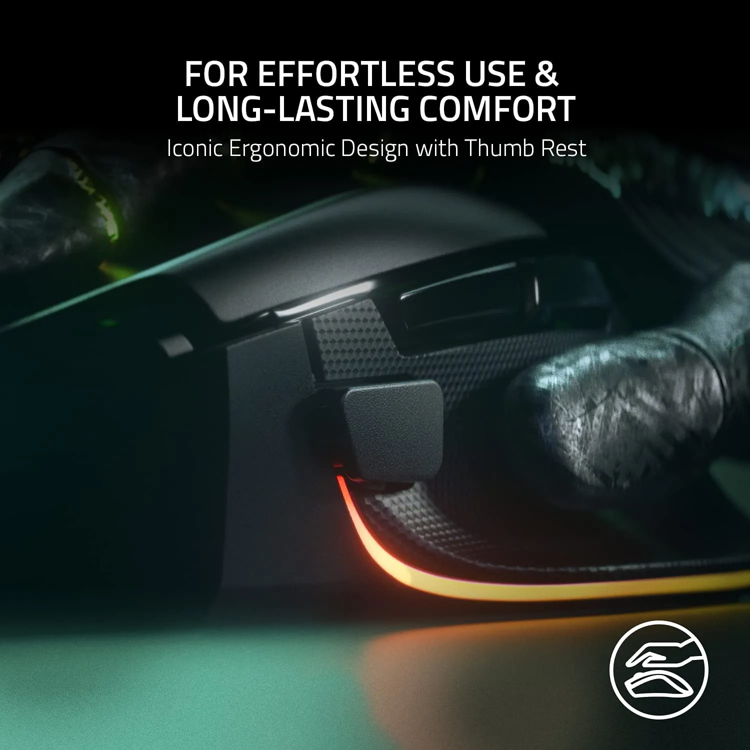 Razer Basilisk V3 Customizable Ergonomic Gaming Mouse