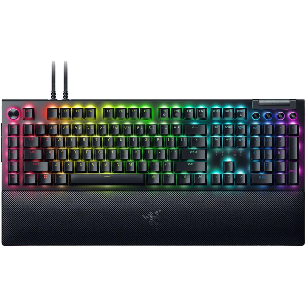 Razer Blackwidow V4 Pro - Mechanical Gaming Keyboard (Green Switch)