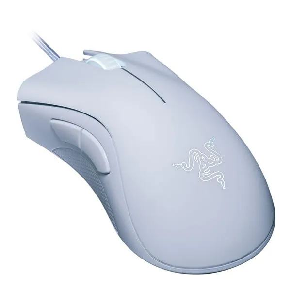 Razer DeathAdder Essential (2021) Gaming Mouse - White Ed.