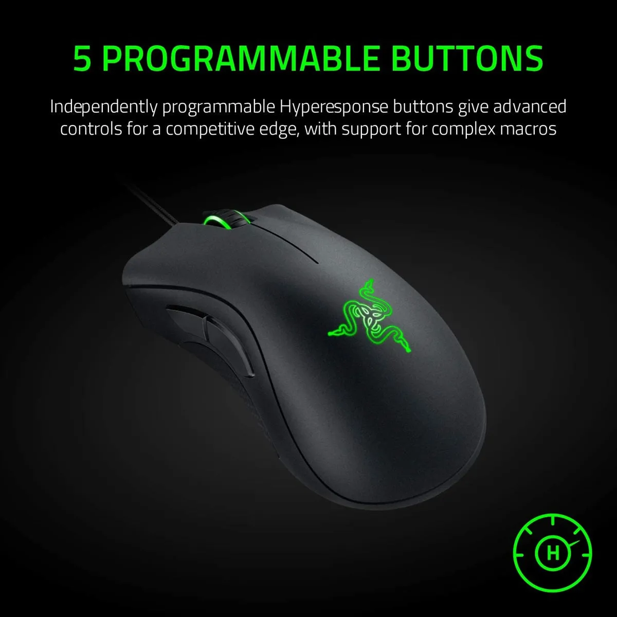 Razer DeathAdder Essential Black Wired Mouse