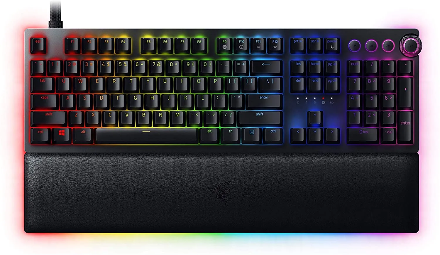 Razer Huntsman V2 Pro Analog Optical Gaming Keyboard with Mouse Pad Bundle