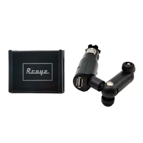 Rcoyz Mobile Holder With 1 USB Port Black - A90337