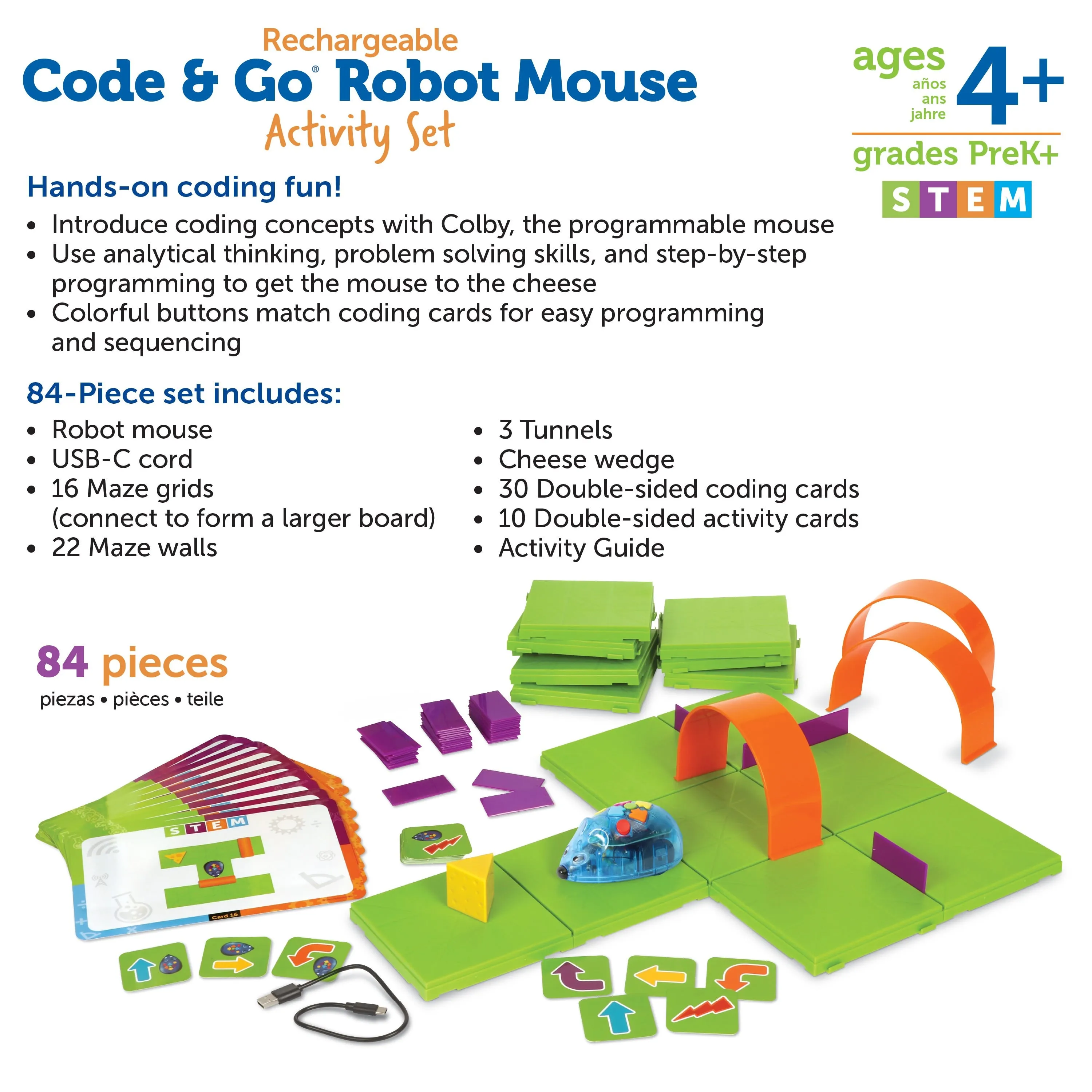 Rechargeable Code & Go® Mouse Activity Set