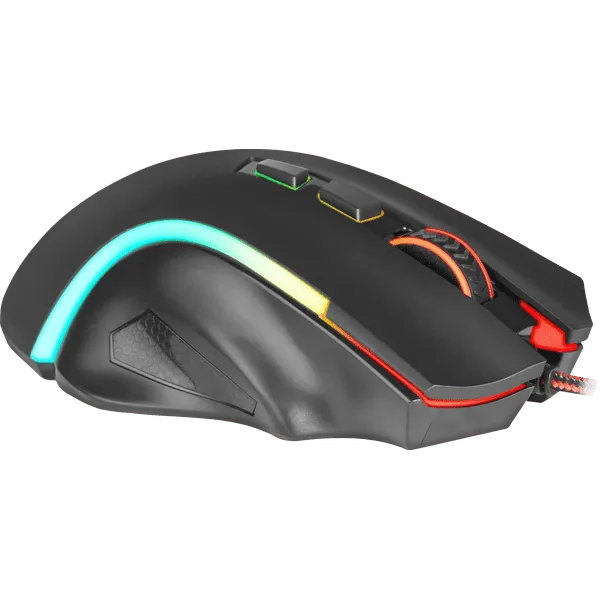 Redragon GRIFFIN 7200DPI Gaming Mouse - Black - RD-M607