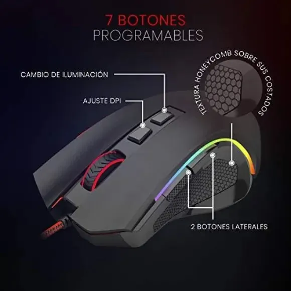 Redragon Griffin M607 Wired USB Gaming Mouse