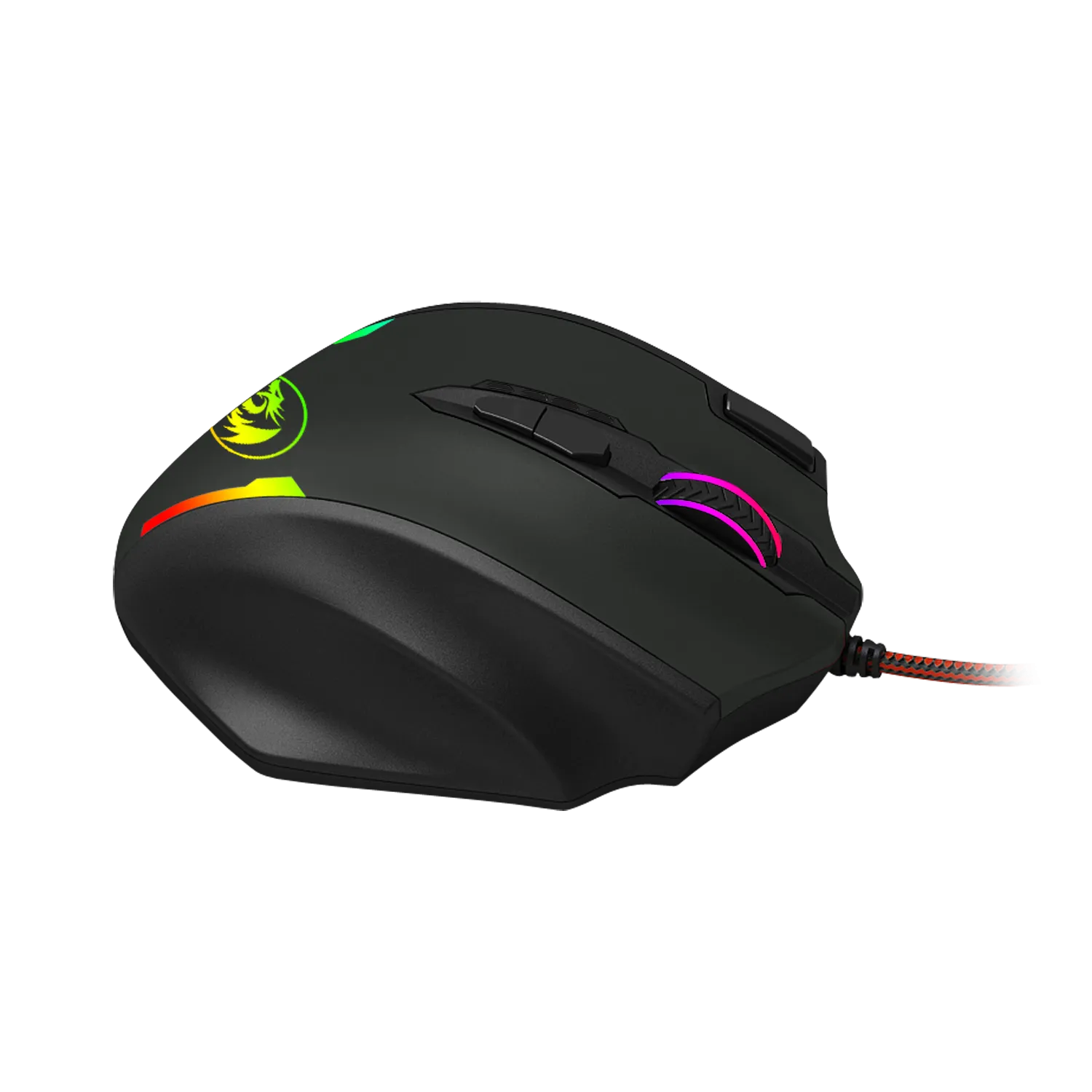 Redragon Impact 12400Dpi Mmo Gaming Mouse - Black