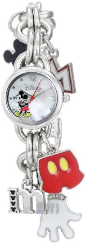 Reloj para Mujer con Detalles Mickey Mouse Disney