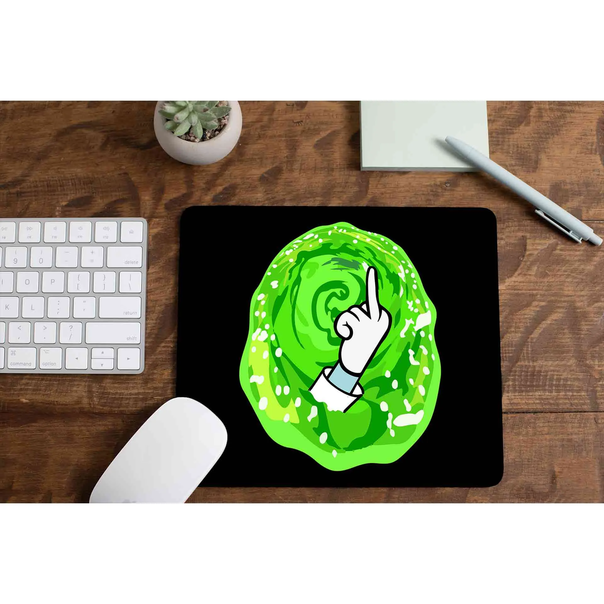 Rick and Morty Mousepad - Intergalactic Screw