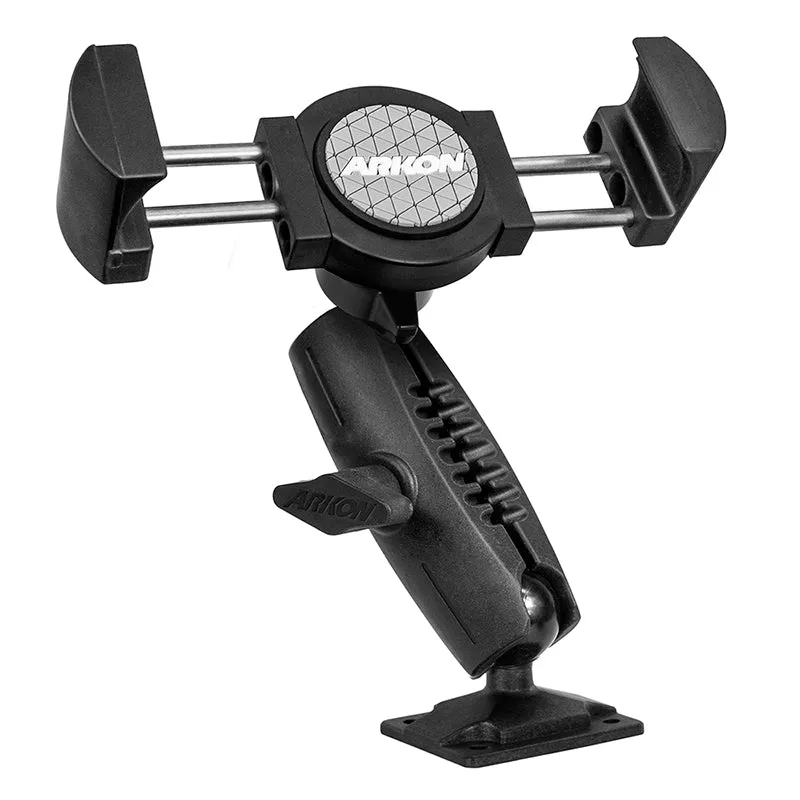 RoadVise® XL Phone Holder with Drill Base Mount and Shaft