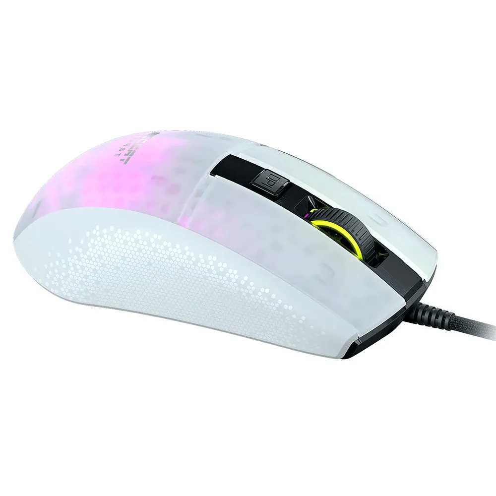 ROCCAT Gaming Mouse Burst Pro AIMO White RBG Light-Weight