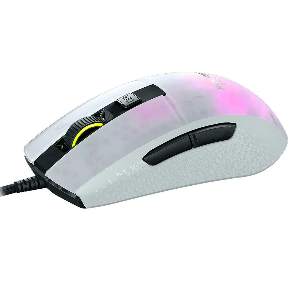 ROCCAT Gaming Mouse Burst Pro AIMO White RBG Light-Weight