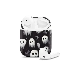 Seamless Ghost Halloween AirPods Case AirPods Pro AirPods Pro 2 AirPods 3 AirPods 2 Glossy 1563