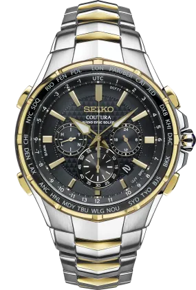 Seiko Coutura Radio Sync Solar Chronograph SSG010