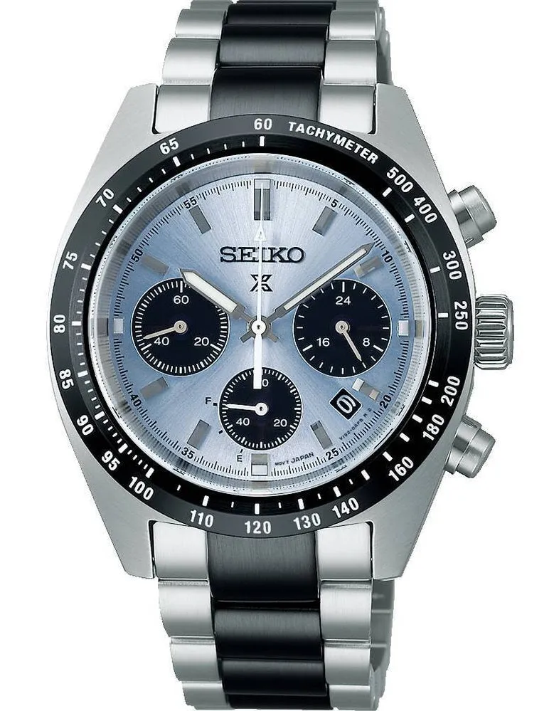 Seiko Prospex Speedtimer ‘Crystal Trophy’ Solar Chronograph Men's Watch SSC909P1