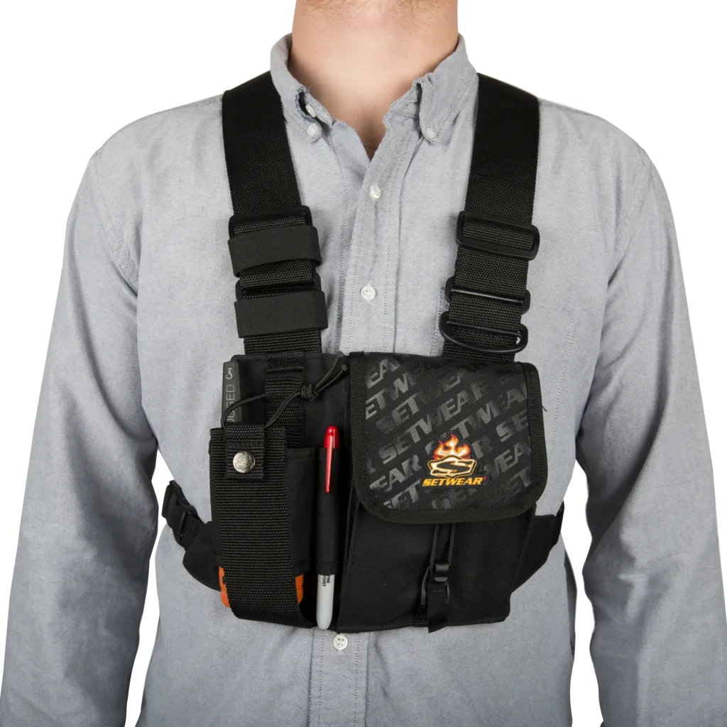 SetWear Two-way Radio Walkie Chest