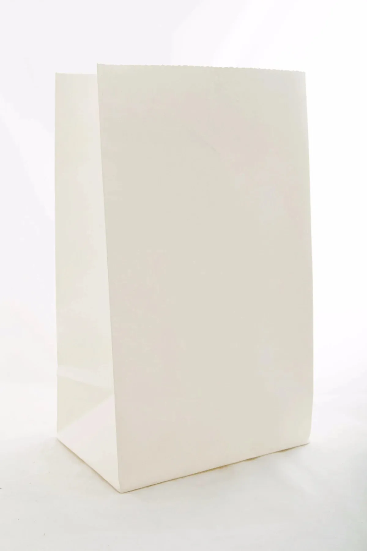 Silent Props Fast Food Carry Out Bags (White)