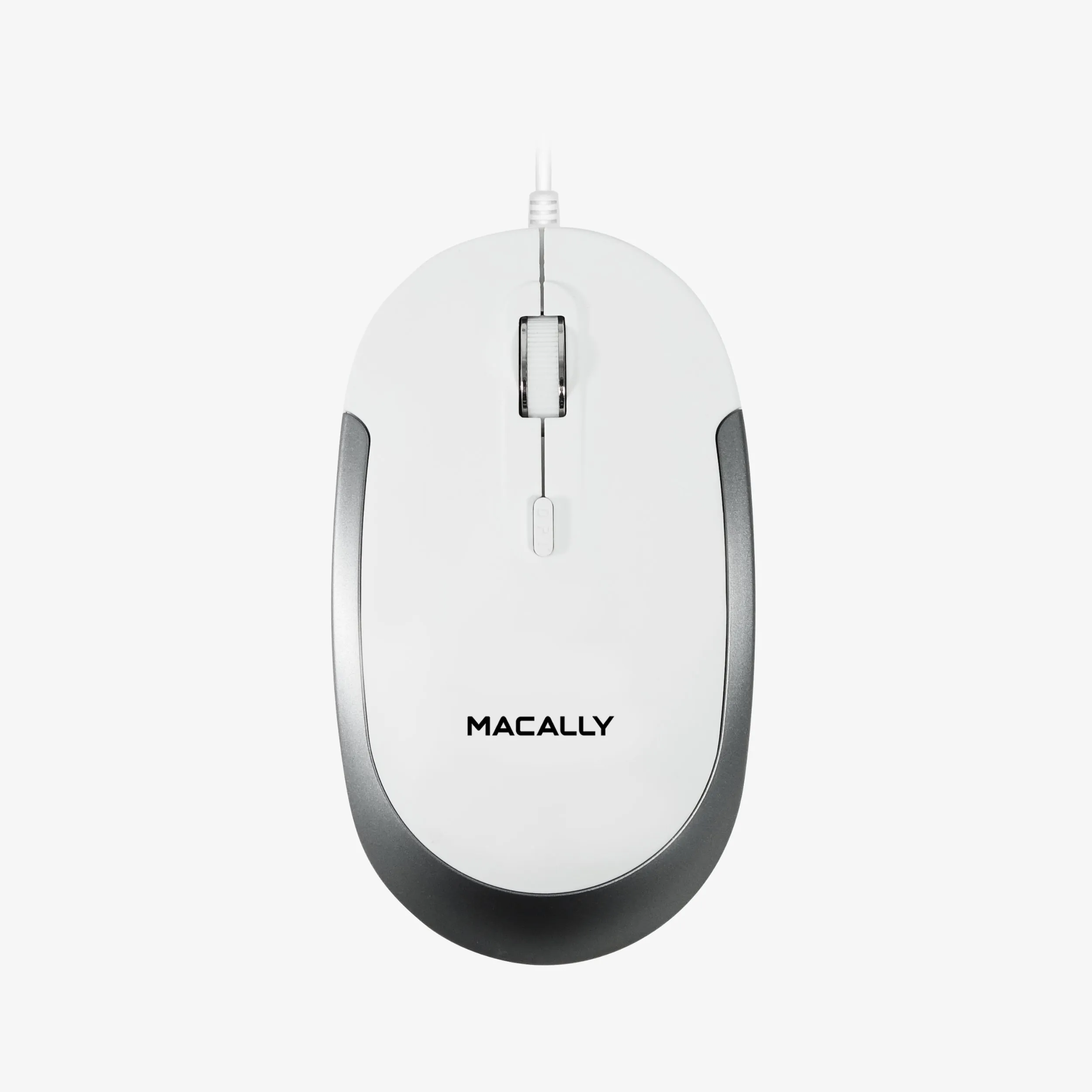 Silent USB Wired Mouse for Mac and PC (Aluminum)