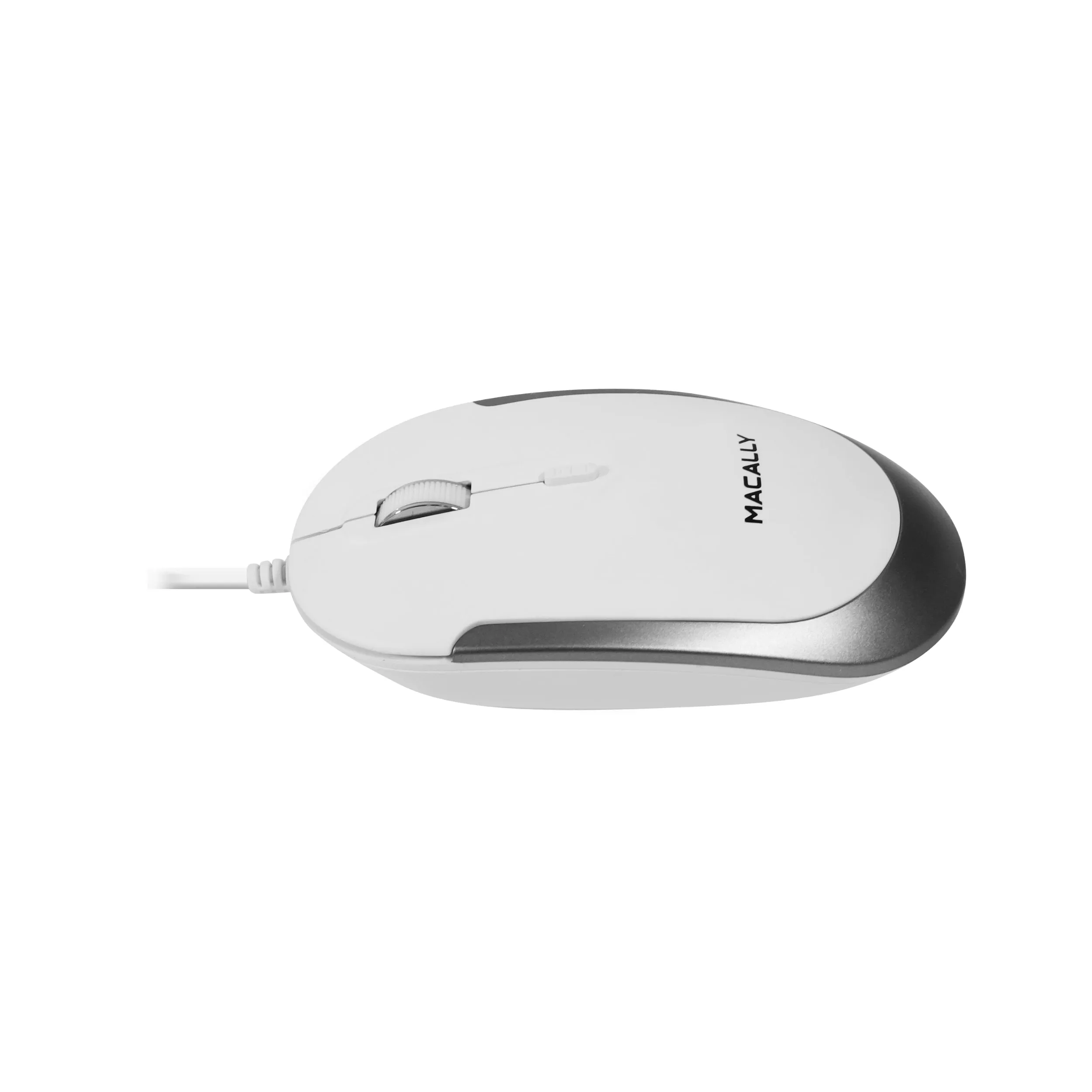 Silent USB Wired Mouse for Mac and PC (Aluminum)