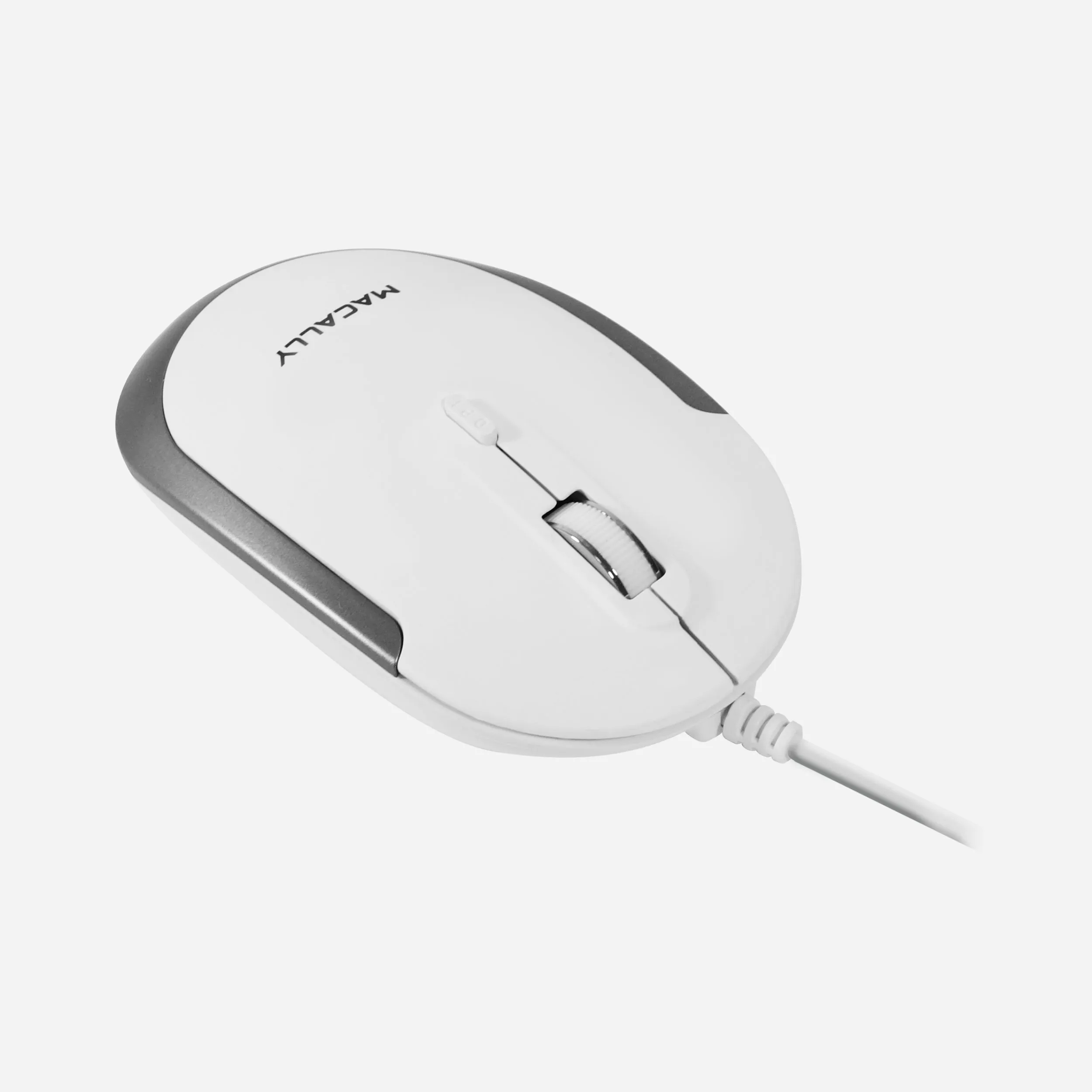 Silent USB Wired Mouse for Mac and PC (Aluminum)