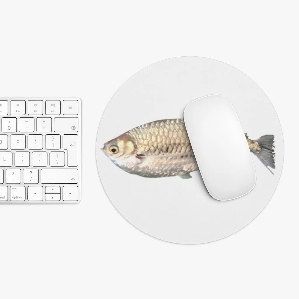 Silver Fish Mouse Pad