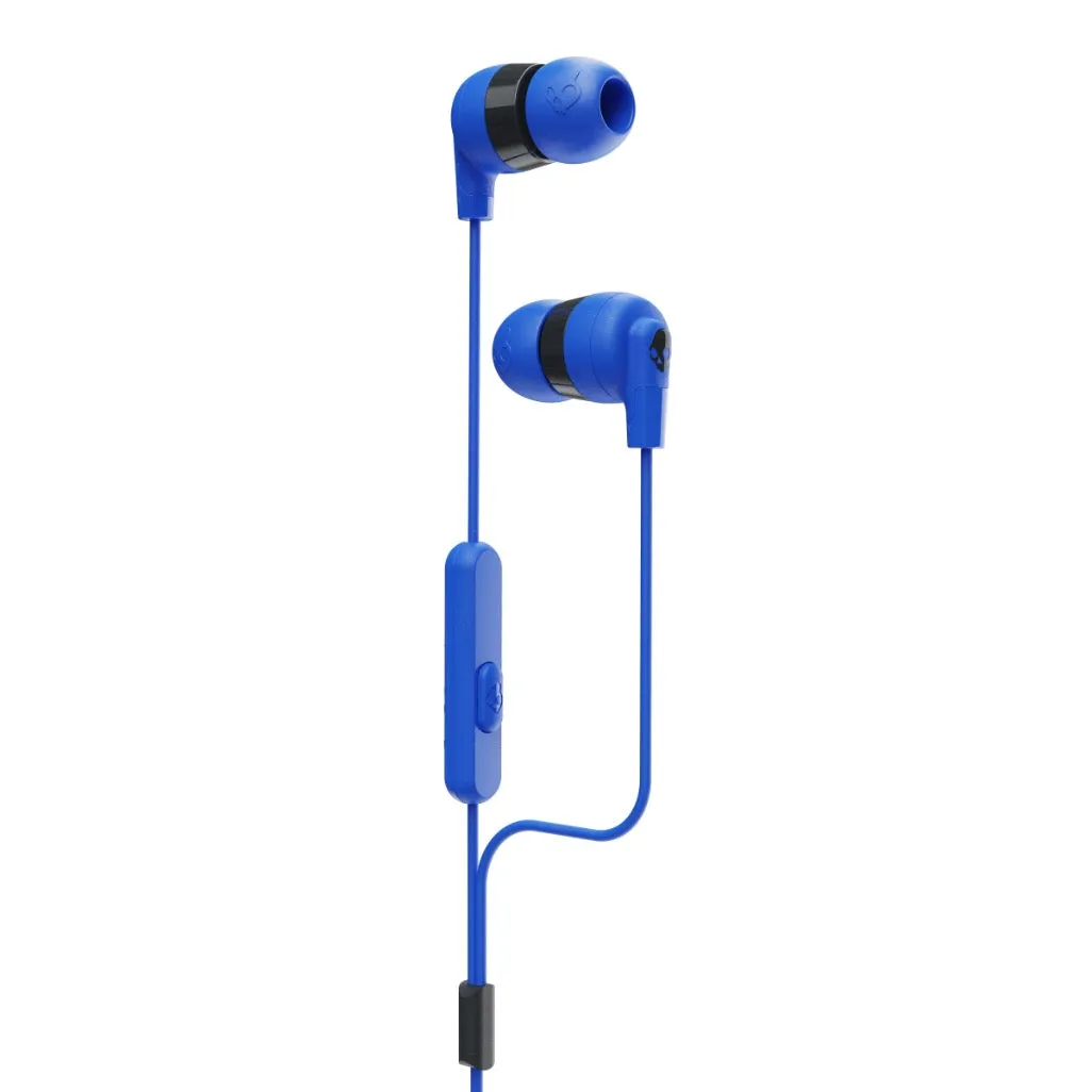 Skullcandy Inkd  Earphones With Microphone - Cobalt Blue (S2IMY-M686)