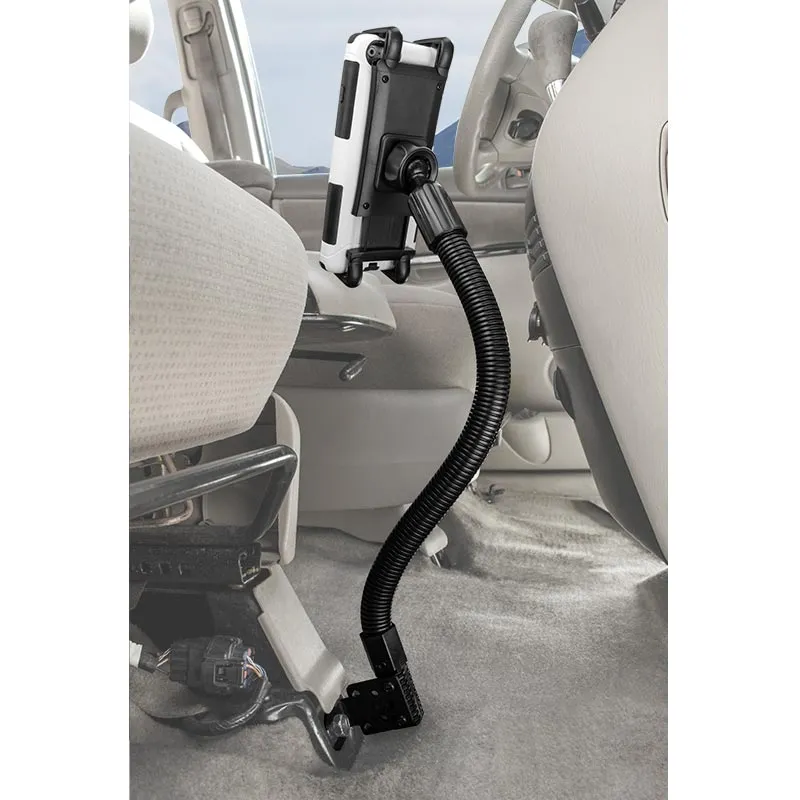 Slim-Grip® Ultra 22" Seat Rail or Floor Car Mount for iPhone, Galaxy, Note, iPad and more