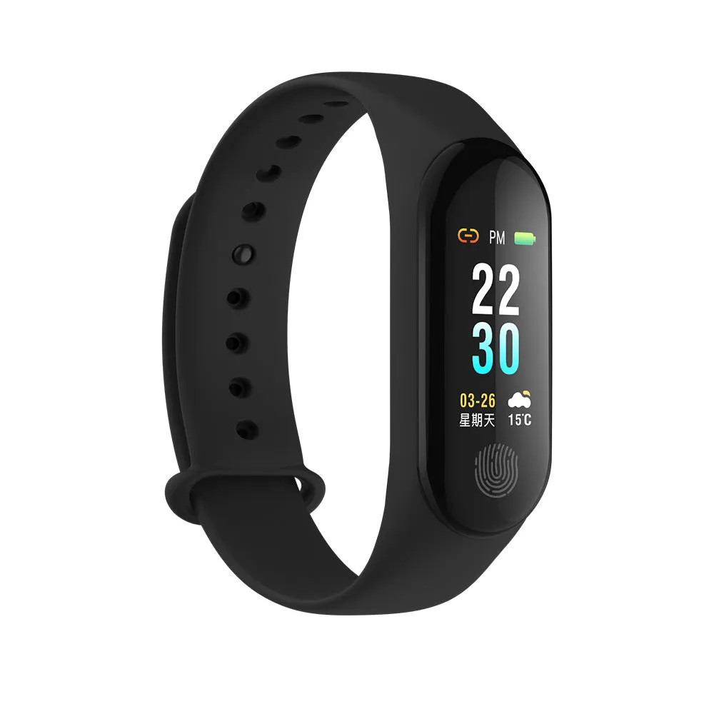 Smart Bracelet Blood Pressure Blood Oxygen Wristband Fitness Tracker