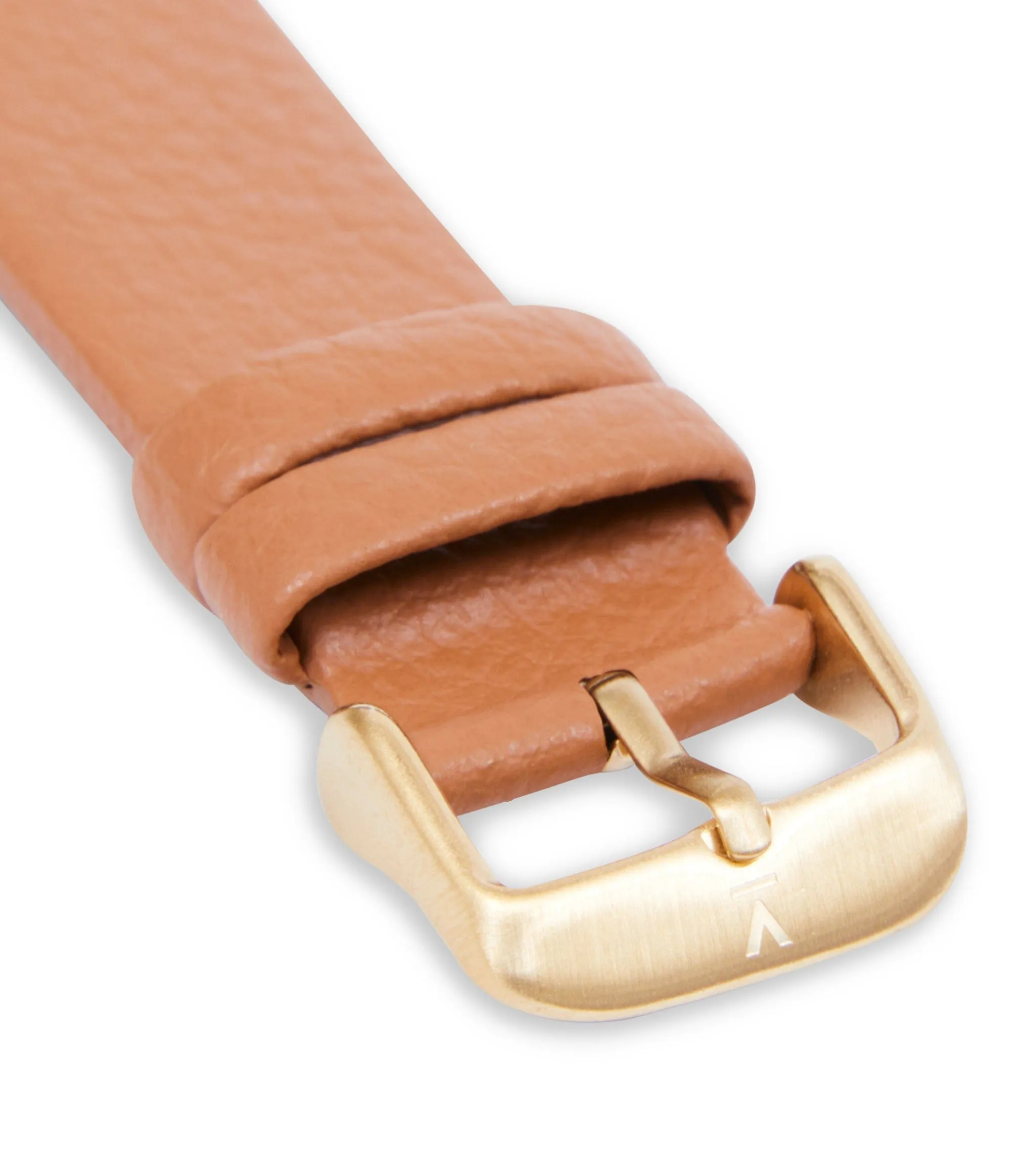 Solar Classic Appleskin Vegan Leather Watch | Gold & Tan Watch