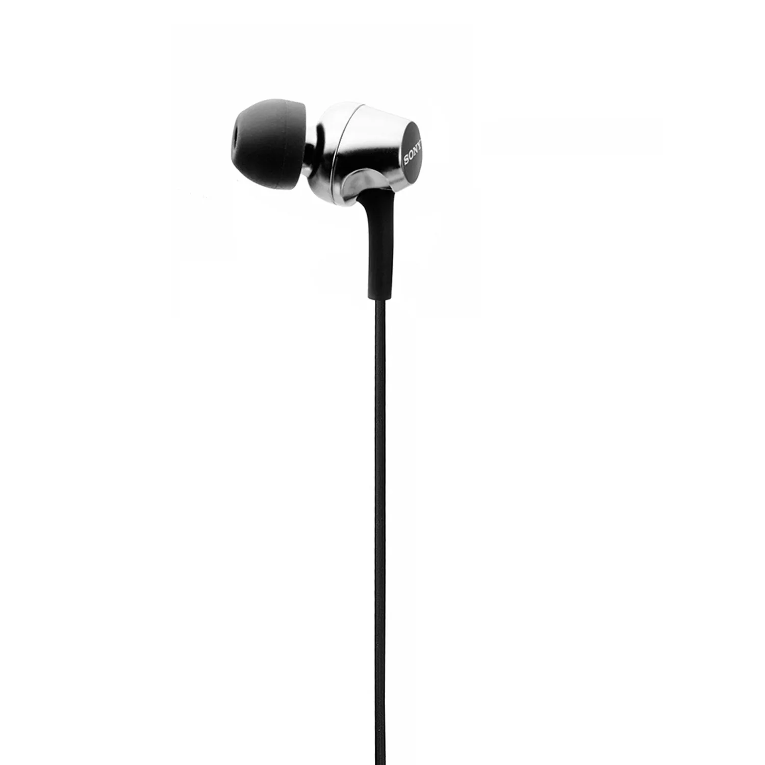 Sony MDR-EX255AP in-Ear Wired Headphones with Mic (Black)