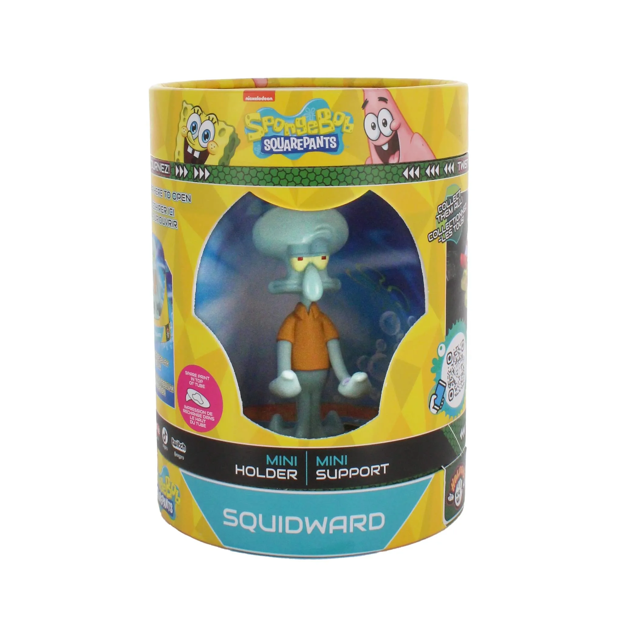 Spongebob: Squidward Cable Guys Holdems, Mini Collectibles With a Twist