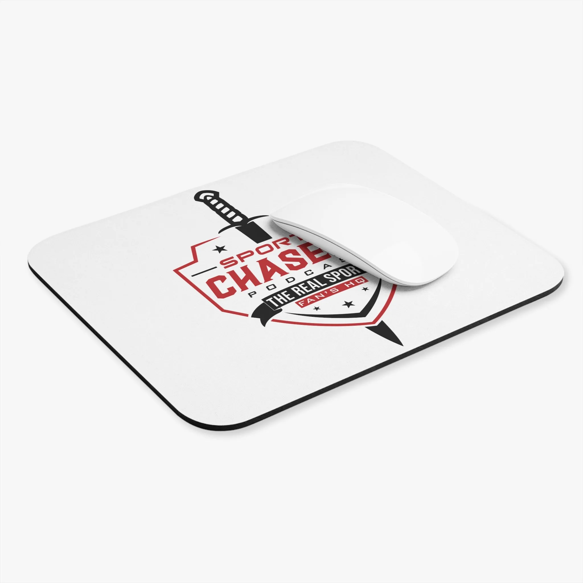 Sports Chasers Podcast "New" The Real Sports Fan's HQ", Mouse Pad (Rectangle)